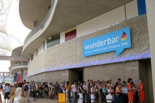 Deutscher Pavillon "wunderbar" EXPO 2008.